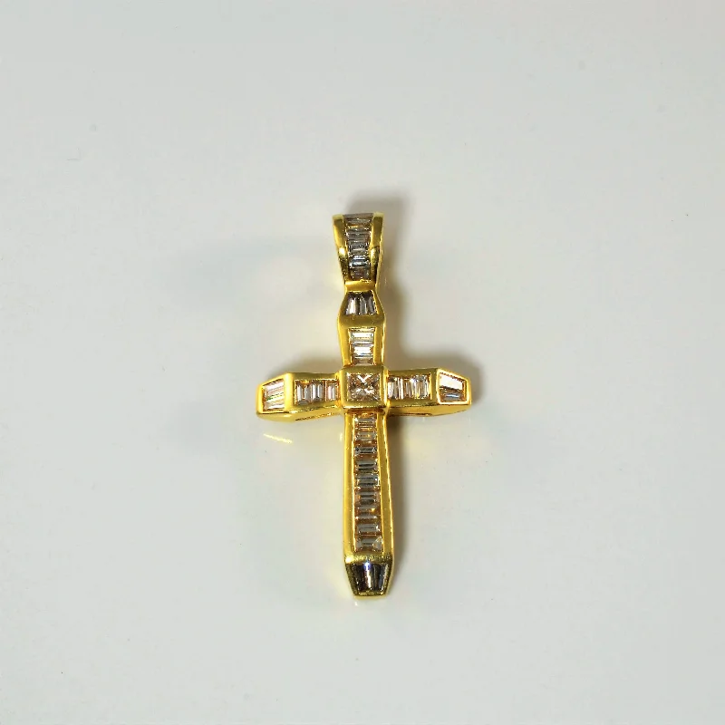 Diamond Cross Pendant | 2.02ctw |