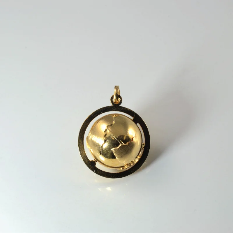 Spinning Globe Pendant |