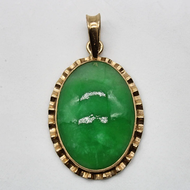 Jade 18k Pendant | 21.15ct |