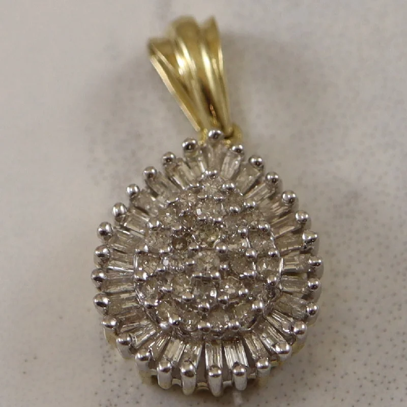 Teardrop Diamond Pendant | 0.40ctw |