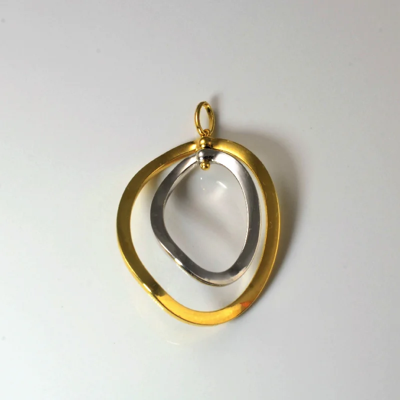 Two Tone Spiral Pendant |