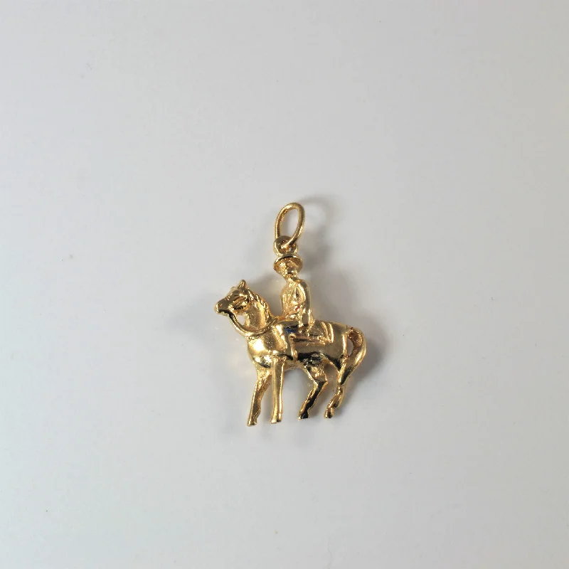 Horse & Jockey Pendant |