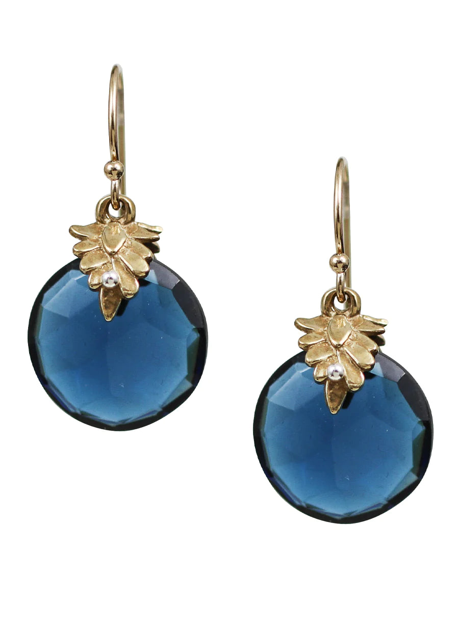 Blue Quartz Portola Earrings