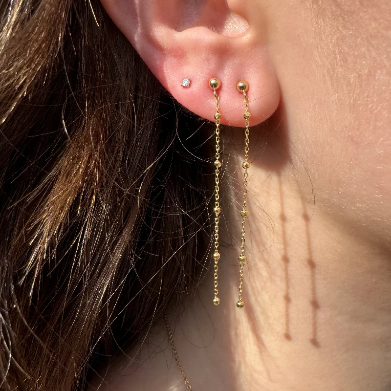 BOUNDLESS CHAIN EARRINGS