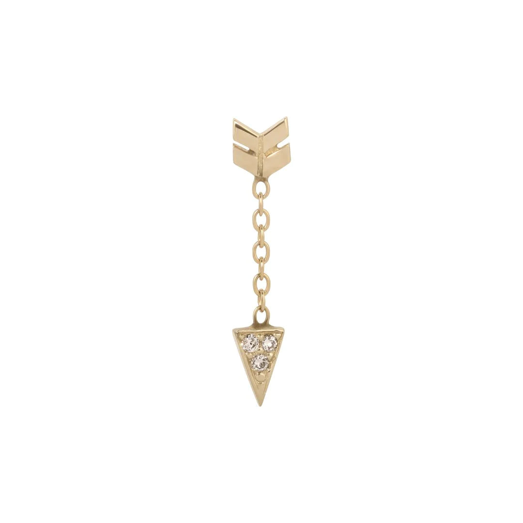 Diamond Arrow Earrings