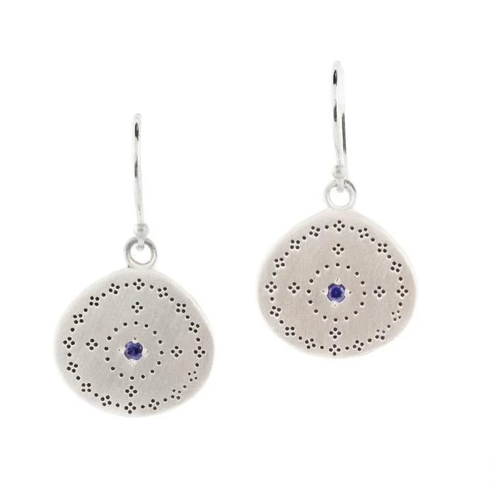 Blue Sapphire Nostalgia Earrings