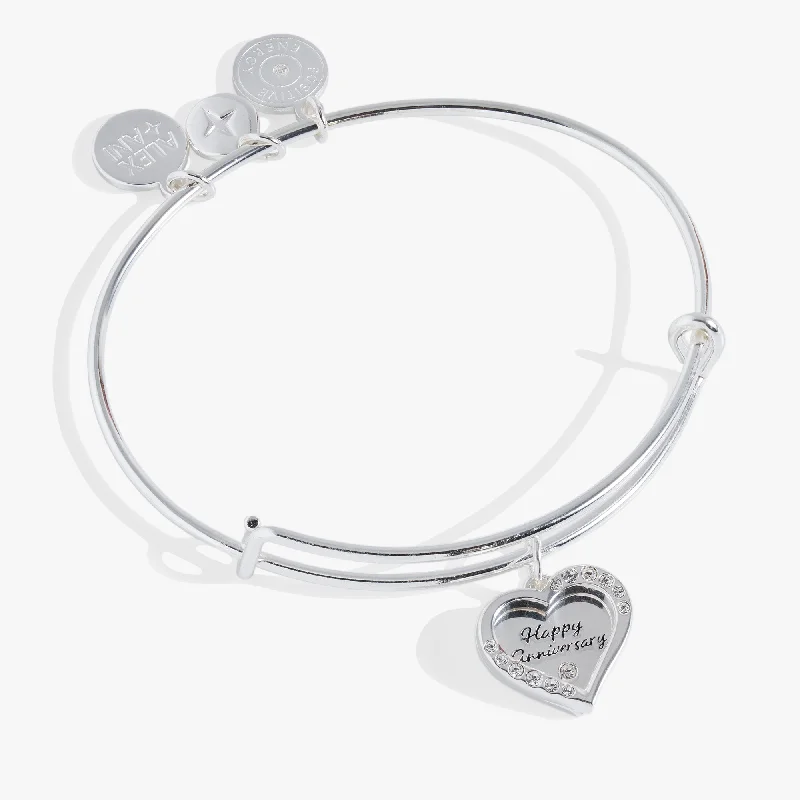 Anniversary Heart Bangle