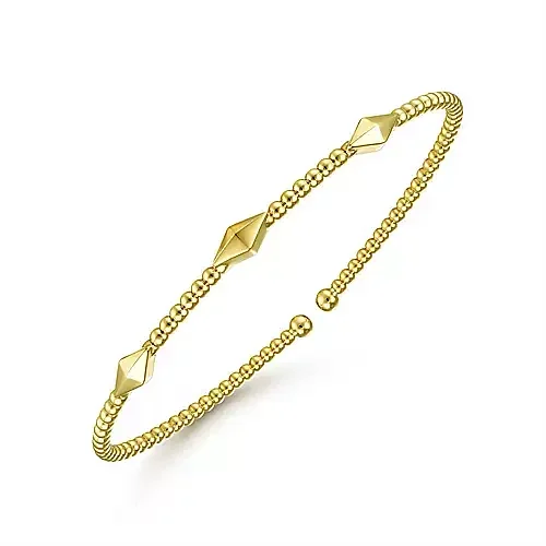 Gabriel & Co. Yellow Bujukan Bangle