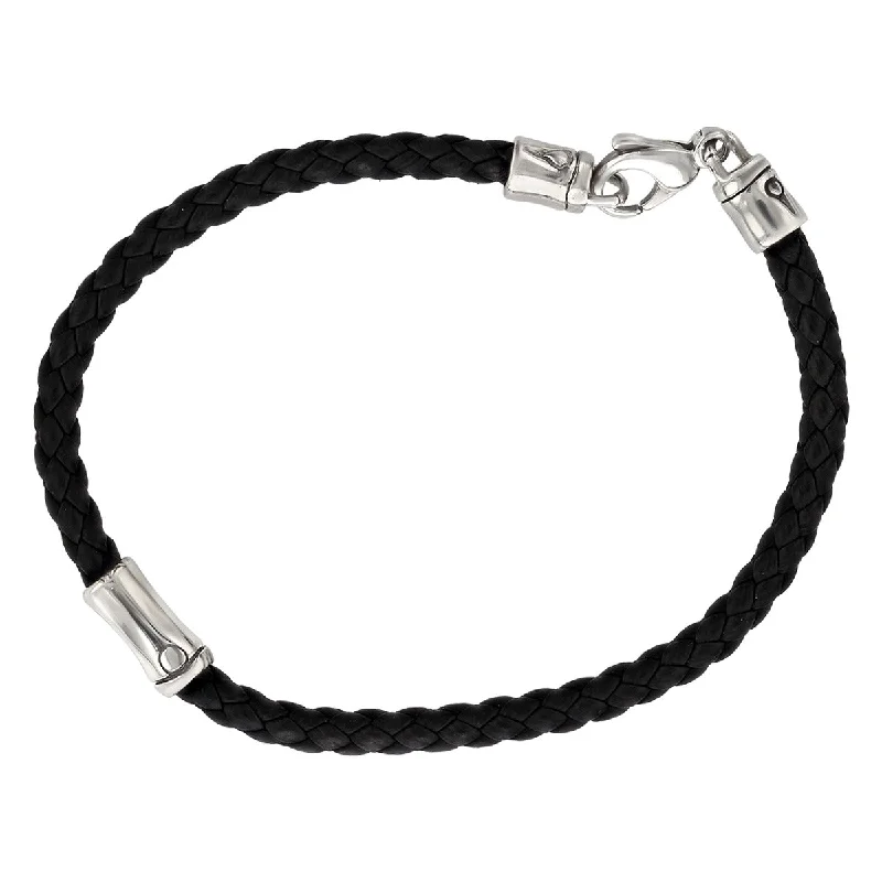 John Hardy Bamboo Station Leather Bracelet