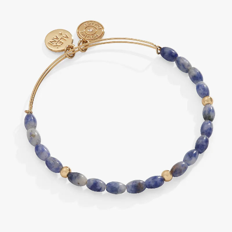 Sodalite Beaded Bangle