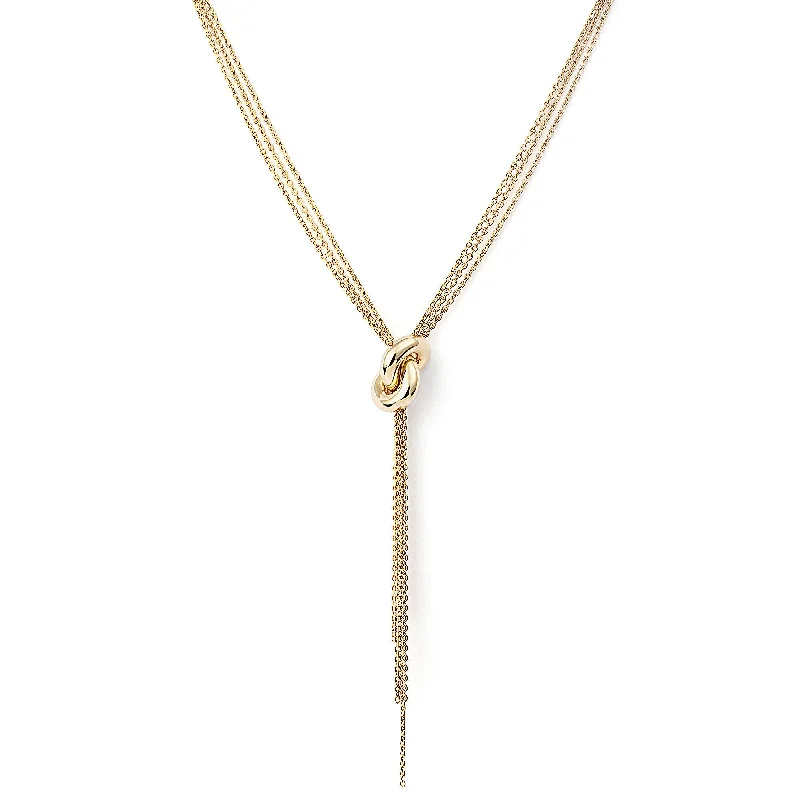 The Legacy Knot 18K Gold Necklace