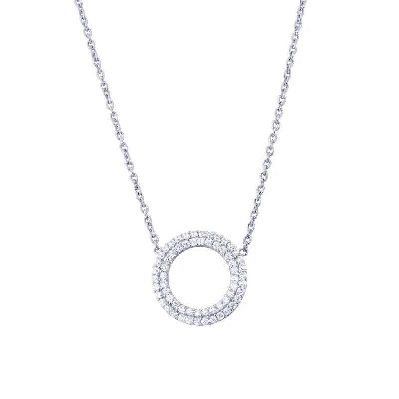 Matiné 18K Whitegold Necklace w. 62 Diamonds