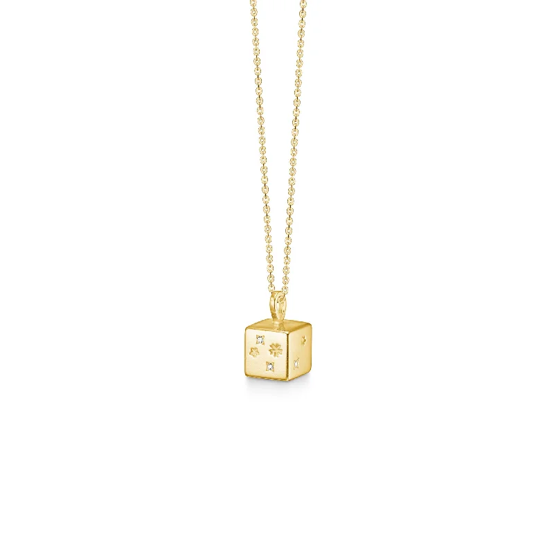 Koyosegi Gold Plated Necklace w. Zirconia