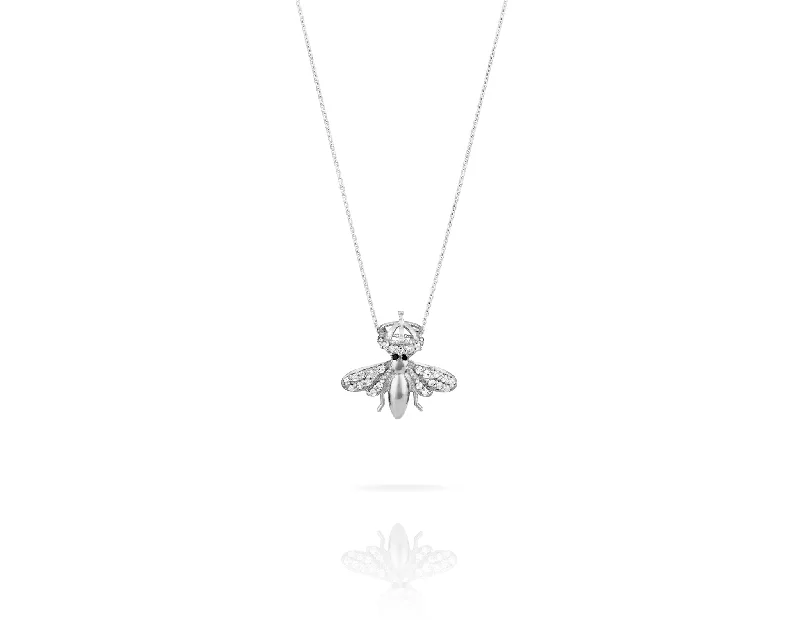 Queen Bee Necklace | Diamond Wings