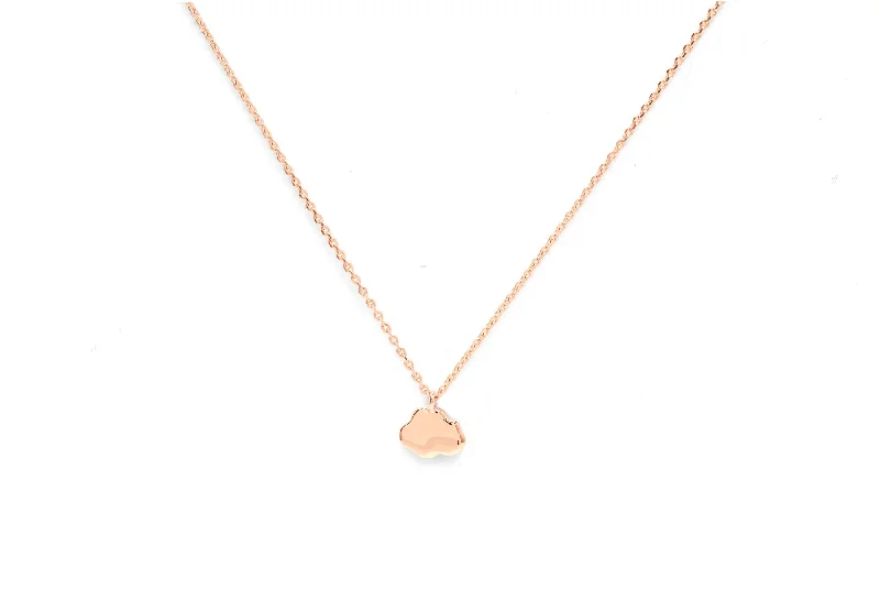 Golden Cloud Mini 18K Rosegold Necklace